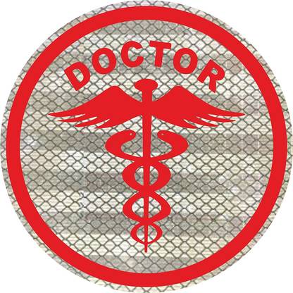 Suha ad Print Emblem for Car & Bike