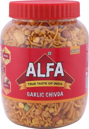 Alfa Foods and Snacks Garlic Chivda