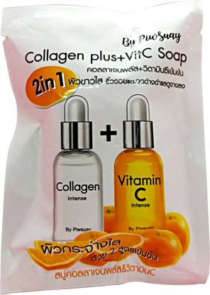 BY PIWSUAY COLLAGEN PLUS VIT C SOAP