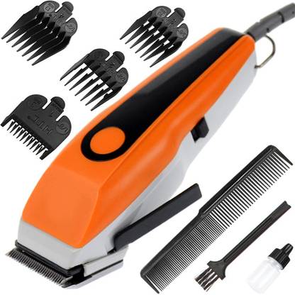 RRTDX New man professional low noise smooth hair clipper adjustable blade control razor heavy duty hair clipper all round hair remover shaver Trimmer 0 min  Runtime 4 Length Settings