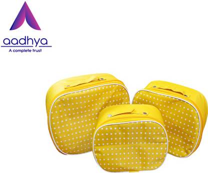 Aadhya Multipurpose Set Of 3 Kit Vanity Storage Box Shaving Kit,Ideal for women Vanity Box