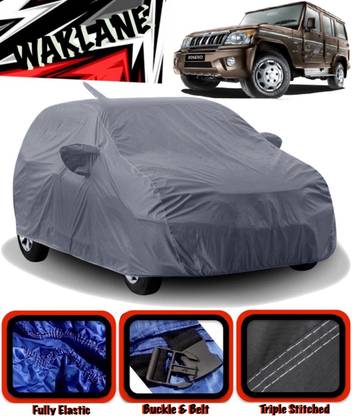 WAKLANE Car Cover For Mahindra Bolero (With Mirror Pockets)