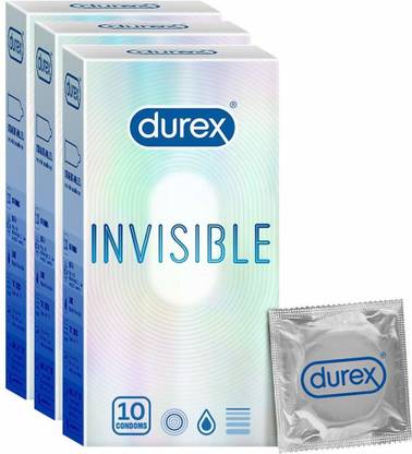 DUREX INVISIBLE India’s Thinnest Condom Invisible Super Ultra Thin Condom