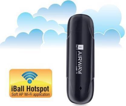 iball AIRWAY DATACARD 7.2MBPS 7.2 Mbps Data Card ,Calls not Supported