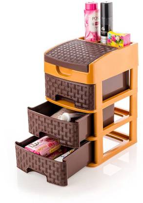 Paridhi 3 Compartments PLASTIC Desk organiser