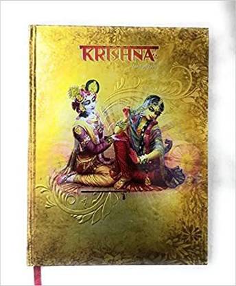 vrindavan shopi New 2022 Krishna 3D Picture Diary/Radha Krishna 3D Picture Diary for 2022/Natural Shade Paper/2022 Calendar 2022 Table Calendar