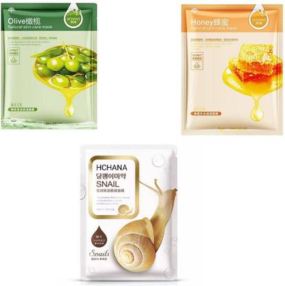 Hchana https://i.postimg.cc/L4qX17dH/SNAIL-FACE-MASK-SHEET-WITH-PACK-OF-2-OLIVE-HONEY.jpg