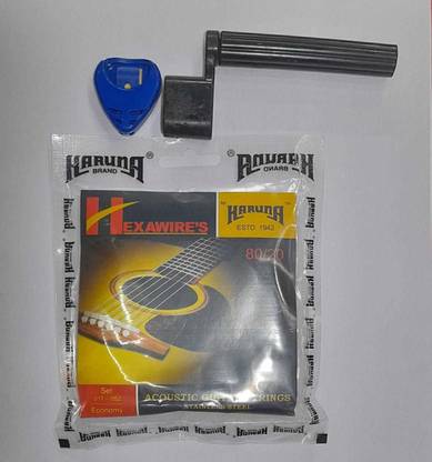 KARUNA Acoustic KAR STRINGS SET ND WNDR HOLDER Guitar String