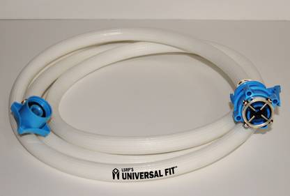 LSRP's Universal Fit 4 Meter Cold & Hot Water Inlet PVC Pipe Hose for All Model Cold & Hot Water Inlet PVC Pipe Hose for All Model Fully Automatic Top & Front Loading PVC Braided Hose Pipe Hose Pipe