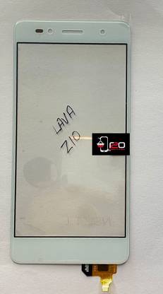 READY TO ORDERS Haptic/Tactile touchscreen Mobile Display for Lava Z10 (White)