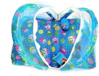 Firmus Cotton Infants Washable Krishnaji Night Net beds for with Bistar (Size 0-6) Mosquito Net