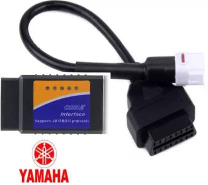 Xsentuals ELM 327 Wireless OBD scanner w/t Yamaha compatible Cable OBD Interface