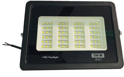 MG GOLD 150 Watt Ultra Thin Slim Ip66 LED Flood Outdoor Light Cool White Waterproof-(Pack of 1) Flood Light Outdoor Lamp