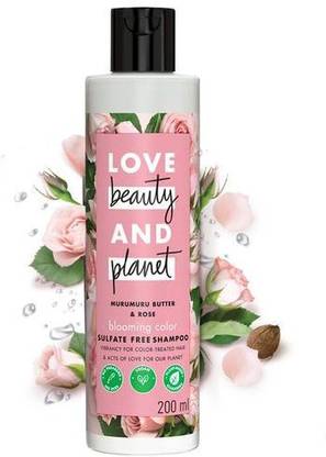 Love Beauty And Planet Murumuru Butter and Rose Sulfate Free Blooming Colour Shampoo