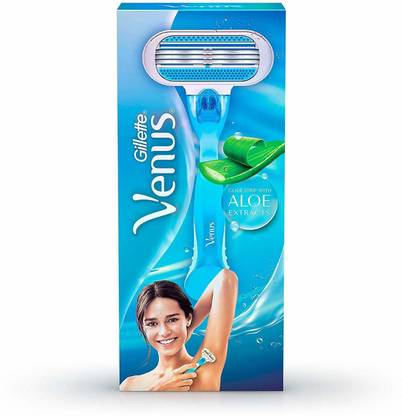 Gillette New Breeze,Glide Strip With ALOE Extracts Hair Removal, Women