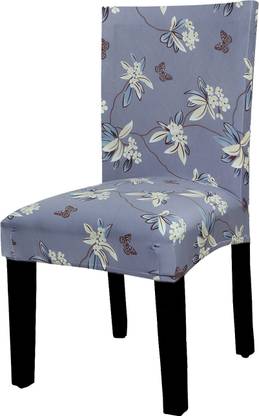 HOUSE OF QUIRK Polyester Paisley 1 Seater Chair Cover
