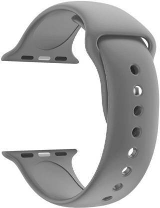 Krateur Soft Silicon Strap Compatible with Apple Watch iWatch Bands 42mm 44mm Soft Silicone Strap Wristbands for Apple Watch Series 6/5/4/3/2/1/SE and W26,W26+ Smart Watch Strap