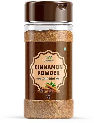 Greenfinity Cinnamon Powder 40g | Karuvapatta | Dalcheeni Powder For Tea, Baking, Cooking