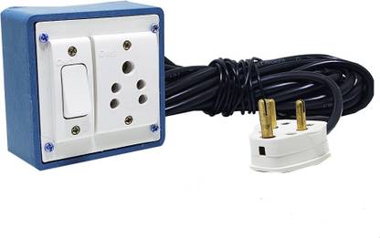 THE SHINING STAR Electric High Quality Switch Board 1  Socket Extension Boards