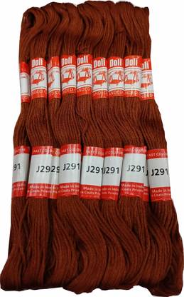 Quickcollection Doli Thread Skeins/ Long Stitched Embroidery Stranded Cotton J291 Thread