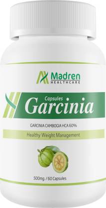 Madren Healthcare Garcinia Cambogia (HCA 60%) Capsules