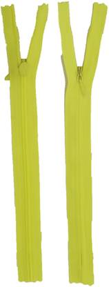 Jyoti Zipper - Concealed Size 3 (10 Zips of 8 Inches) (50721) Multicolor Plastic Open-ended Zipper