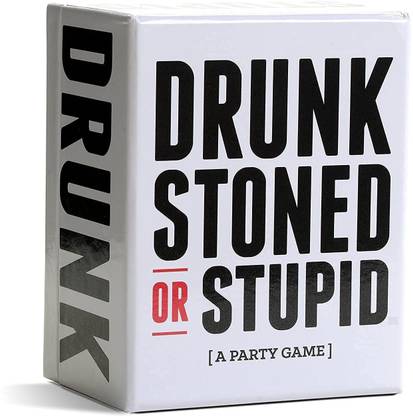 TEMSON Drunk Stoned Or Stupid Card Game For Adults