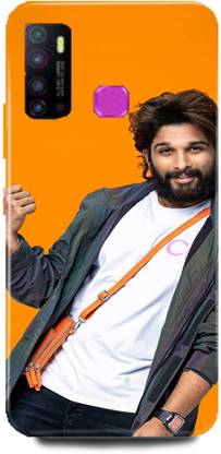 DBR SAFE Back Cover for Infinix Hot 8, ALLU ARJUN TOLLYWOOD SOUTH ACTOR