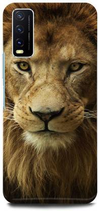 Rockyard Back Cover for vivo Y12G, V2068, LION THEKING OFJUNGAL LIONFACE ANGRYLION