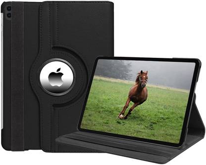 Wrapcart Flip Cover for iPad Pro 12.9 inch 2020 4th Generation/A2069/A2232/A2233) 360 Degree Rotating Leather Flip Case