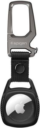 Spigen Rugged Armor Front & Back Case for Apple Airtag Case & Keychain