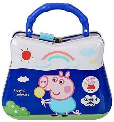 NOTEBANK Money Bank Piggy Bank Metal Body with Key and Lock for Kids Coin Bank