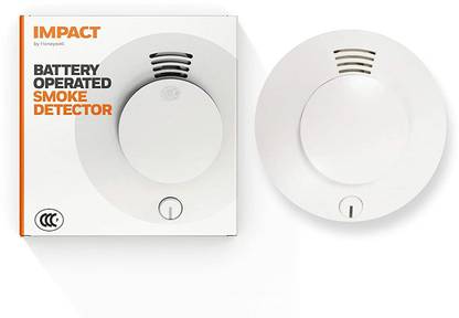 Impact by Honeywell JTYJ-GD-2330/B Battery Operated standalone Smoke Detector Smoke Alarm