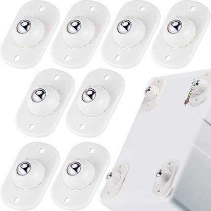 PLENARO Small Castor Wheels, Sticky Pulley Wheels, for DIY Decorative, Storage Boxes Bar Stool Wheels