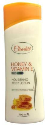 CLEARLIGHT HONEY & VITAMIN E GENTLE CARE BODY LOTION IN 2PCS, 100ML.