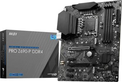 MSI PRO Z690-P DDR4 INTEL CPU onboardSocket ATX Intel Z690 Chipset DDR4 Motherboard for Desktop