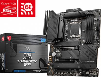 MSI MAG Z690 TOMAHAWK WIFI INTEL CPU onboardSocket ATX Intel Z690 Chipset DDR5 Motherboard for Desktop