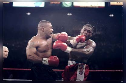 Mike Tyson Matte Finish Poster Paper Print