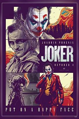 Joker Joaquin Phoenix Movie Matte Finish Poster Paper Print