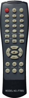 DEVBHOOMI DB -F&D Home Theater Remote Control Model No:- F700U HOME THTATER Remote Controller