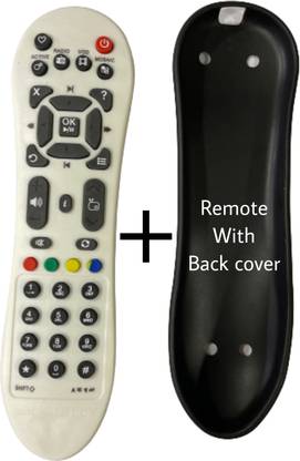 Electvision Remote Control with back cover VCD compatible with videocon d2h set top box Remote Controller