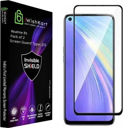 iWishKart Edge To Edge Screen Guard for Realme 8s
