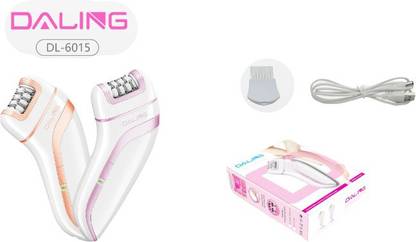 DALING DL-6015 Electric Hair Remover in Epilator Trimmer 45 min  Runtime 1 Length Settings