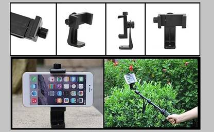PULTO Tripod Mount Adapter| Tripod Mobile Holder|Tripod Phone Mount Attachment Tripod, Monopod, Monopod Kit, Tripod Ball Head, Tripod Bracket, Tripod Clamp, Tripod Kit