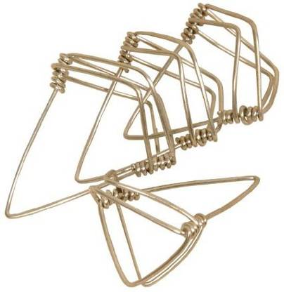 Vadyam 4 High Grade Professional Quality Double Grip Sitar Mizrab Plectrums Mizraf Veena Metti