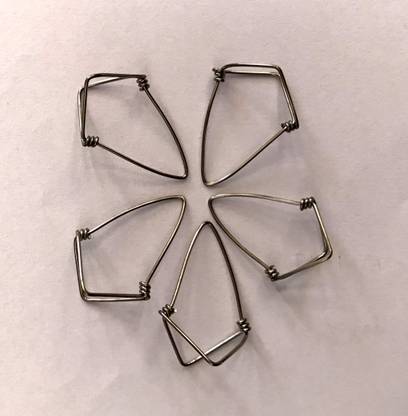 Vadyam Extra Large Gents Steel Metal Sitar Mizrab Veena Metti