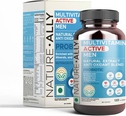 Natureally MULTIVITAMIN ACTIVE MEN (120 tabs)