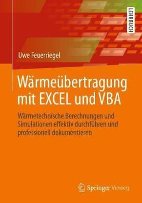 Waermeuebertragung mit EXCEL und VBA