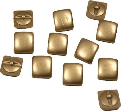 The Design Cart Golden Square High Gloss Acrylic Buttons Acrylic Buttons