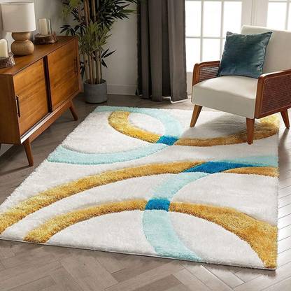 SPA Furnishing Multicolor Polyester Carpet